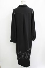 画像3: DearMyLove / レースアップ オフショルジップワンピース LL/ロング ブラック H-26-05-20-033-GO-BL-NS-ZH (3)