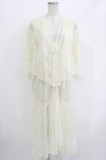 画像1: axes femme / レイヤード風レースガウン M 生成り H-26-05-20-046-AX-TO-NS-ZH (1)