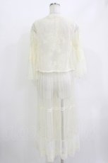 画像2: axes femme / レイヤード風レースガウン M 生成り H-26-05-20-046-AX-TO-NS-ZH (2)