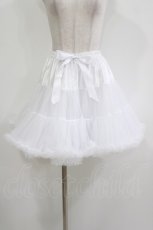 画像1: LOLITAその他 / パニエ Free 白 H-26-05-20-048-LO-SK-NS-ZH (1)