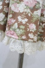 画像3: LIZ LISA / 花柄ジャンパースカート 0 ブラウン H-26-05-20-1039-LO-OP-NS-ZH (3)
