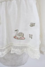 画像4: Cherir la femme / 刺繍ブラウス M アイボリー H-26-05-20-1055-LO-BL-NS-ZH (4)