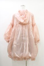 画像2: To Alice / オーガンジーフリルワンピース M ピンク H-26-05-20-1019-LO-OP-NS-ZH (2)