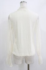 画像2: axes femme / パール使いレーストップス M オフ H-26-05-20-056-AX-TO-NS-ZH (2)