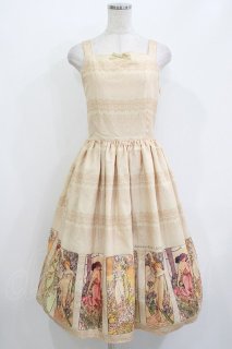 イノセントワールド　薔薇と十字架のレースJSK ワイン イノワ Innocent World （イノセントワールド）の古着 ロリィタ美品！ (Page 1)