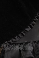 画像4: AVENCHUMU / Zip heart ＆ chain ruffle gilet FREE 黒 H-26-05-21-032-LO-TO-AK-ZH (4)