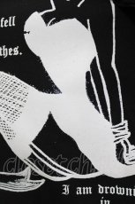 画像4: AVENCHUMU / Flare sleeve coffin print blouse F 黒 H-26-05-21-040-LO-TO-AK-ZH (4)