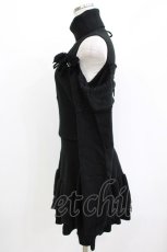 画像2: AVENCHUMU / Piercing Ribbon open shoulder one piece FREE 黒 H-26-05-21-044-LO-OP-AK-ZH (2)