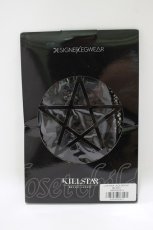 画像1: KILL STAR / LYSITHEA LACE SOCKS  黒 H-26-05-21-066-PU-ZA-AK-ZH (1)