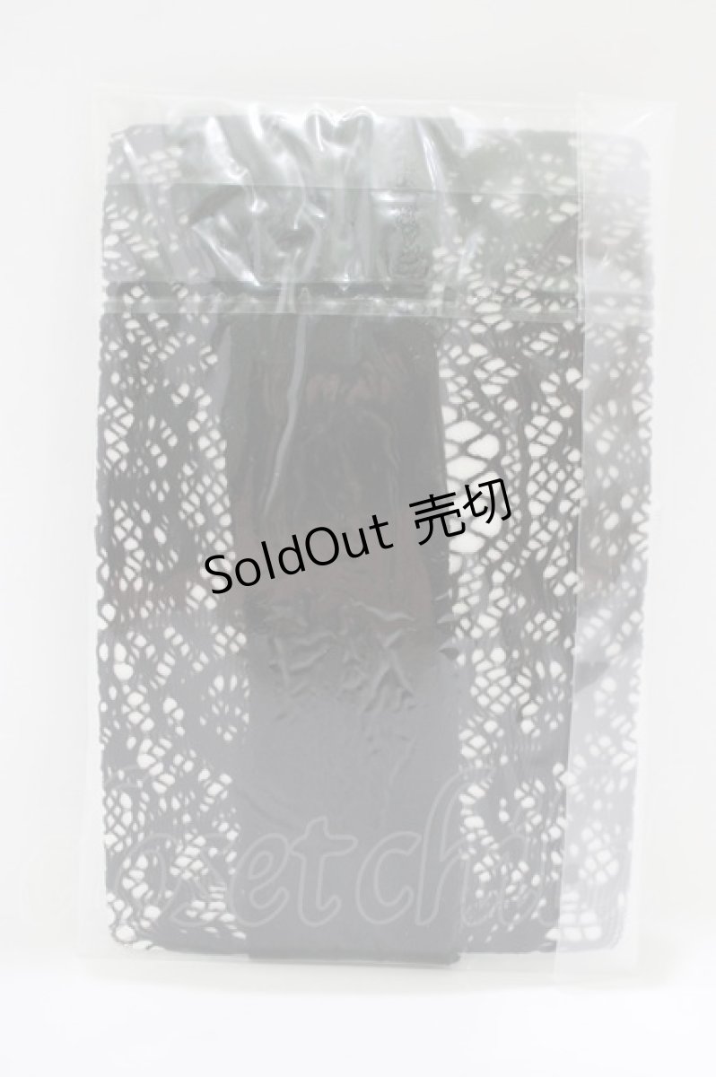 画像3: KILL STAR / LYSITHEA LACE SOCKS  黒 H-26-05-21-066-PU-ZA-AK-ZH (3)