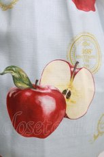 画像4: Emily Temple cute / Apple Stampノースリーブワンピース  グリーンアップル H-26-05-21-006-ET-OP-AK-ZH (4)