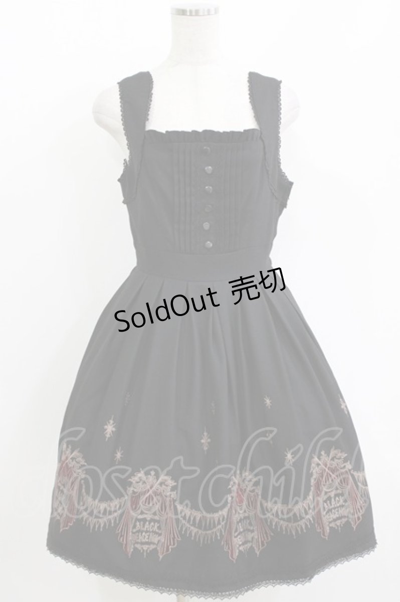 画像1: BPN / サーカス刺繍ワンピース M 黒 H-26-05-21-007-GO-OP-AK-ZH (1)