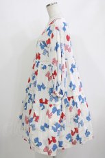 画像2: Jane Marple / Anniversary ribbonsティアードドレス  オフホワイト H-26-05-21-008-JM-OP-KB-ZH (2)