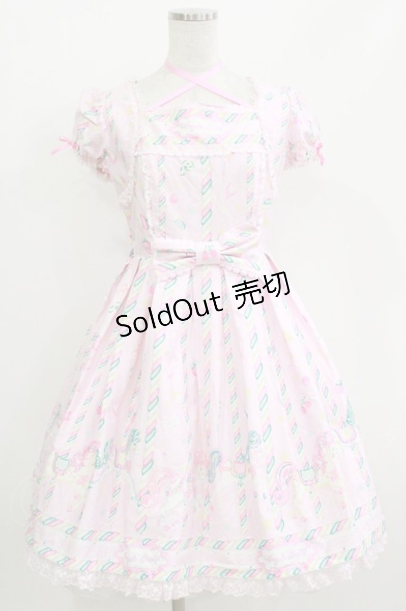画像1: Angelic Pretty / Sugary Carnivalワンピース Free ピンク H-26-05-22-001-AP-OP-NS-ZH (1)