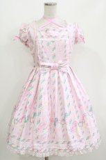 画像1: Angelic Pretty / Sugary Carnivalワンピース Free ピンク H-26-05-22-001-AP-OP-NS-ZH (1)