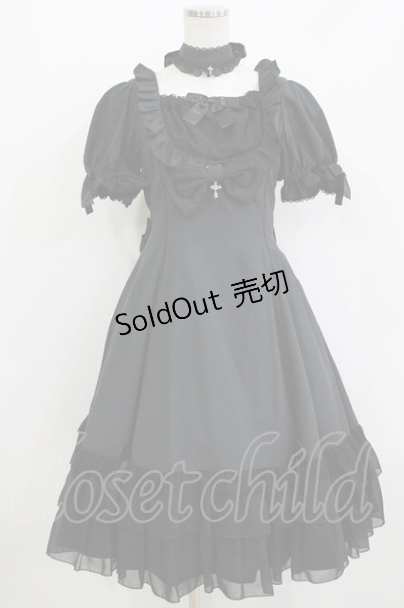 画像1: metamorphose / Stellaワンピース サイズ1 ブラック H-26-05-22-025-ME-OP-NS-ZH (1)