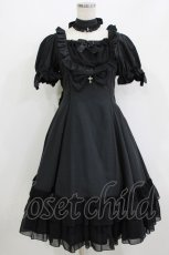 画像1: metamorphose / Stellaワンピース サイズ1 ブラック H-26-05-22-025-ME-OP-NS-ZH (1)