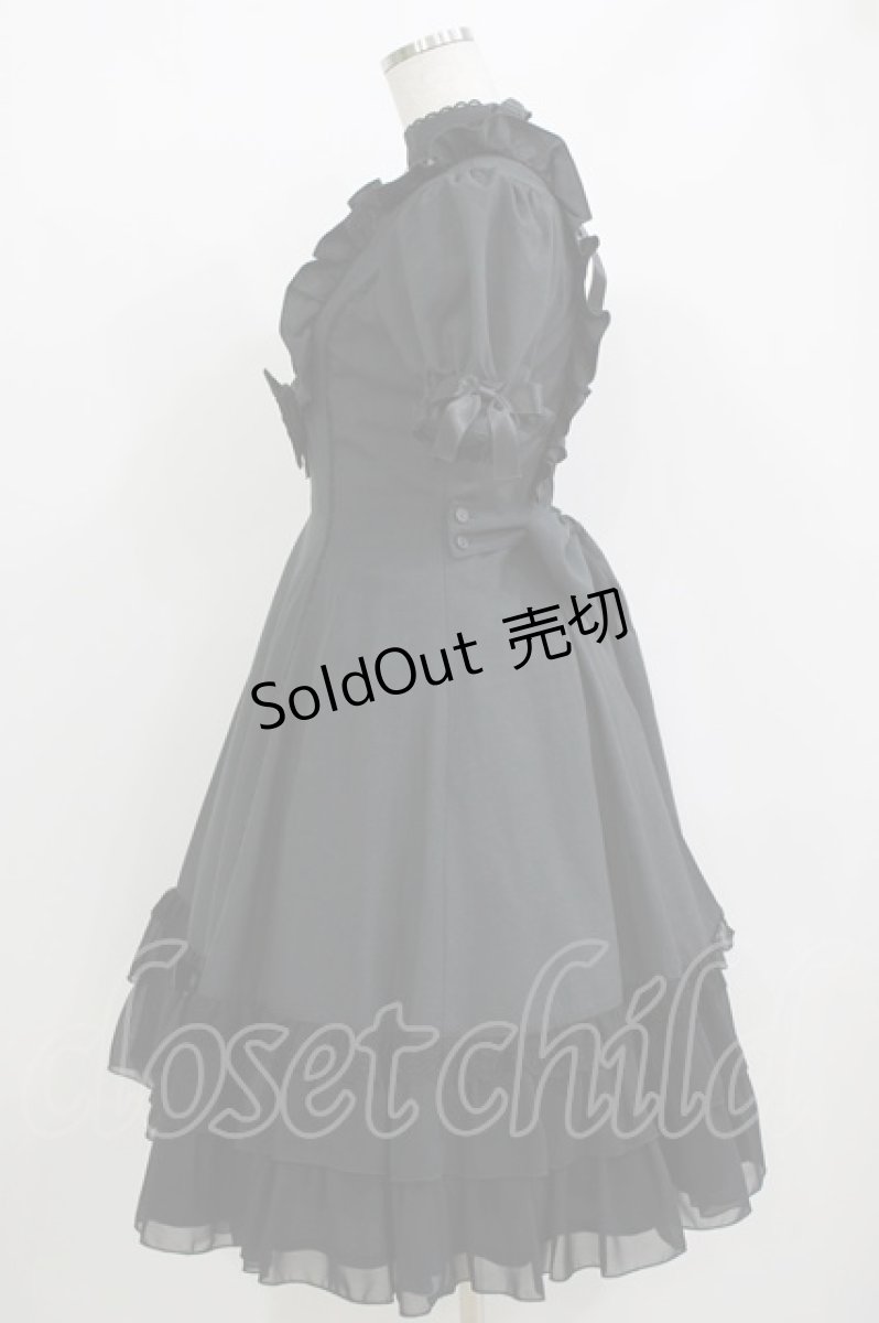 画像2: metamorphose / Stellaワンピース サイズ1 ブラック H-26-05-22-025-ME-OP-NS-ZH (2)