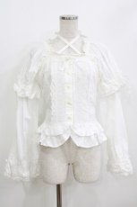 画像1: BABY,THE STARS SHINE BRIGHT / 姫袖後ろシャーリングブラウス Free オフ H-26-05-22-039-BA-BL-NS-ZH (1)