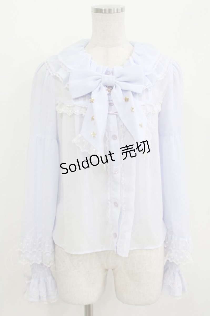 画像1: Angelic Pretty / Milky Crossブラウス Free ラベンダー H-26-05-22-042-AP-BL-NS-ZH (1)