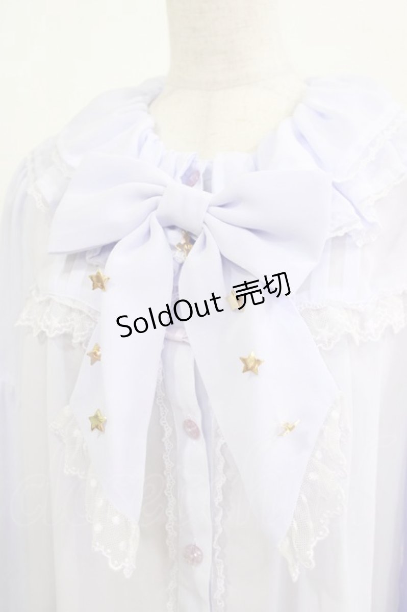画像3: Angelic Pretty / Milky Crossブラウス Free ラベンダー H-26-05-22-042-AP-BL-NS-ZH (3)