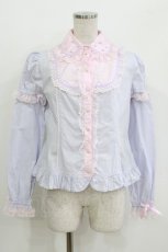 画像1: Angelic Pretty / Fancy Dollブラウス Free ラベンダー/ピンク H-26-05-22-046-AP-BL-NS-ZH (1)