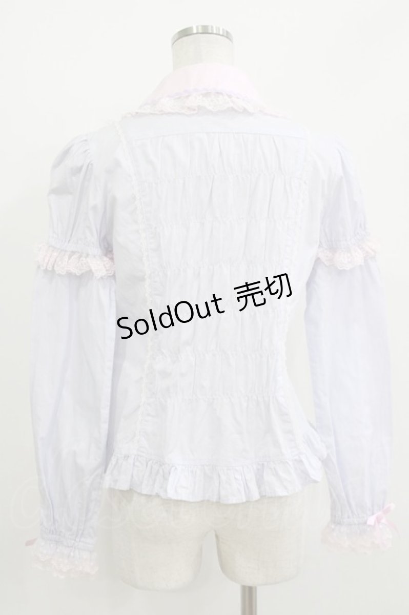 画像2: Angelic Pretty / Fancy Dollブラウス Free ラベンダー/ピンク H-26-05-22-046-AP-BL-NS-ZH (2)