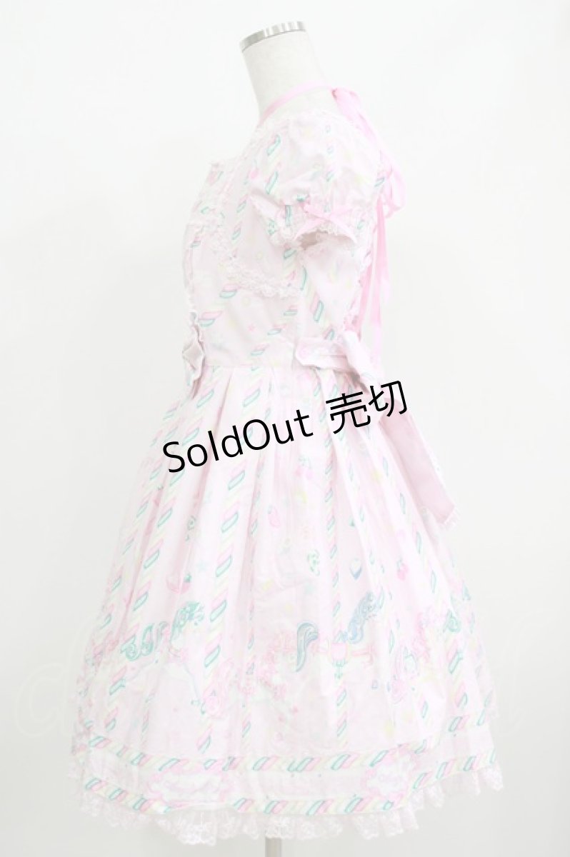 画像2: Angelic Pretty / Sugary Carnivalワンピース Free ピンク H-26-05-22-001-AP-OP-NS-ZH (2)