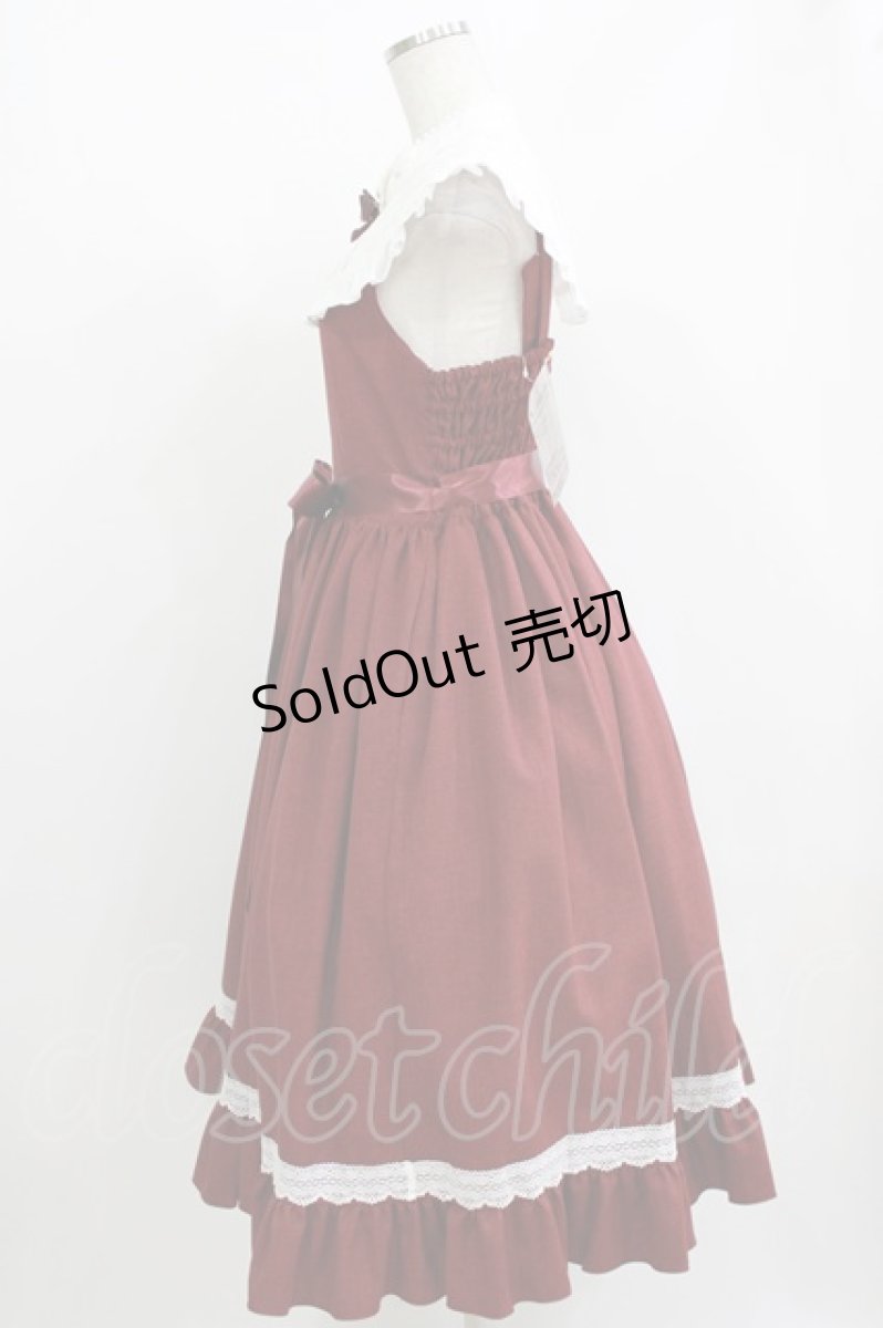 画像2: metamorphose / Priere〜星に祈りを〜ミディアムジャンパースカート サイズ1 ワイン H-26-05-22-006-ME-OP-NS-ZH (2)