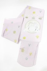画像1: BABY,THE STARS SHINE BRIGHT / 天国の鍵〜祝福と出会う聖なる礼拝堂〜柄タイツ - ピンク H-26-05-22-065-BA-ZA-NS-ZH (1)