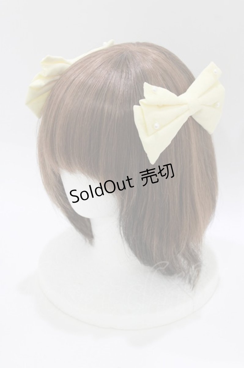 画像1: metamorphose / ドットチュールヘアコーム  イエロー H-26-05-22-069-ME-AC-NS-ZH (1)