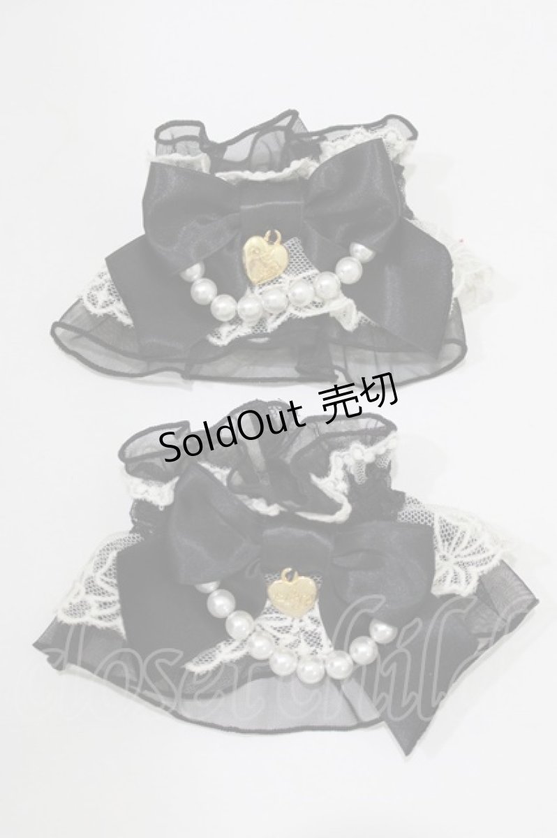 画像1: Angelic Pretty / Dream Pearlお袖留め  ブラック H-26-05-22-071-AP-ZA-NS-ZH (1)