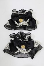 画像1: Angelic Pretty / Dream Pearlお袖留め  ブラック H-26-05-22-071-AP-ZA-NS-ZH (1)