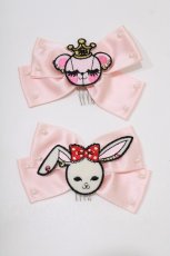 画像2: metamorphose / なかよしヘアコーム(2個Set)  ピンク H-26-05-22-073-ME-AC-NS-ZH (2)