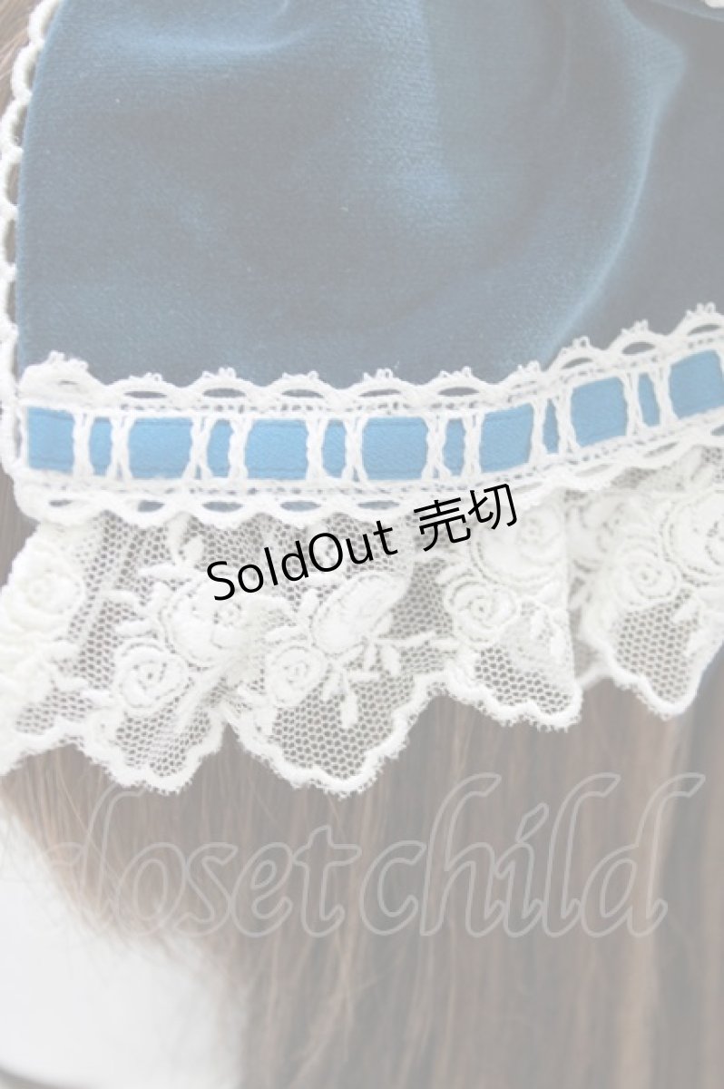 画像2: Angelic Pretty / エレガント別珍カチューシャ  グリーン H-26-05-22-076-AP-AC-NS-ZH (2)