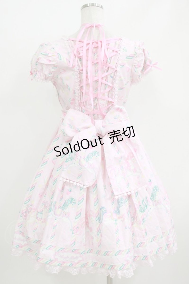画像3: Angelic Pretty / Sugary Carnivalワンピース Free ピンク H-26-05-22-001-AP-OP-NS-ZH (3)