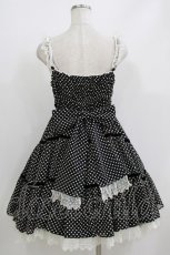 画像3: Angelic Pretty / ミルクティージャンパースカート Free ブラック H-26-05-22-019-AP-OP-NS-ZH (3)