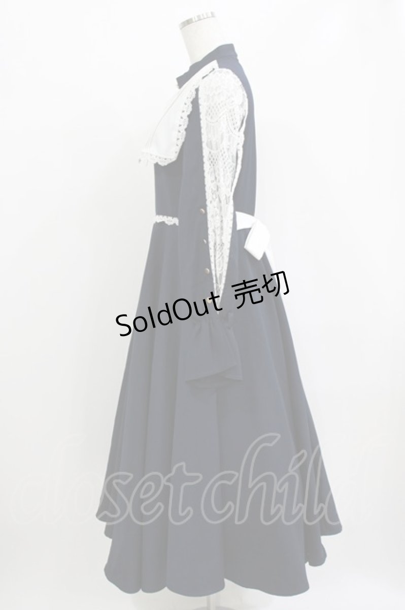 画像2: Favorite / ロングワンピース M ネイビー H-26-05-22-023-LO-OP-NS-ZH (2)
