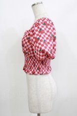 画像2: Candy Stripper / SUNNY CHERRY VOLUME SLEEVE  2 RED H-26-05-23-034-PU-TO-KB-ZH (2)