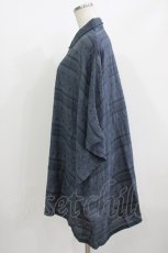 画像2: MiDiom / Oriental JQ Square Shirt  Dull Blue H-26-05-23-035-PU-BL-KB-ZH (2)