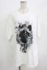 画像1: CuLLt / プリントTシャツ  白 H-26-05-23-037-PU-TO-KB-ZH (1)