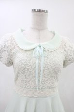画像3: LIZ LISA / レース切替ワンピース 0 サックス H-26-05-23-1031-LO-OP-NS-ZH (3)