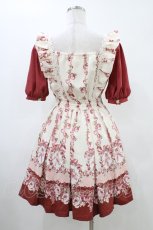 画像2: LIZ LISA / トゥシューズラビット柄ワンピース 0 レッド H-26-05-23-1034-LO-OP-NS-ZH (2)