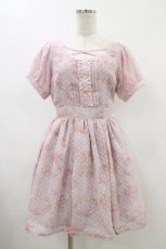 画像1: LIZ LISA / 花柄×天使ドットワンピース 0 ピンク H-26-05-23-1035-LO-OP-NS-ZH (1)
