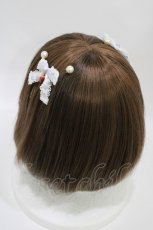 画像3: LIZ LISA / ストロベリーパールヘアピンセット  白 H-26-05-23-1004-LO-AC-NS-ZH (3)