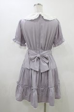 画像2: LIZ LISA / ティアードハートベルトワンピース 0 ラベンダー H-26-05-23-1038-LO-OP-NS-ZH (2)
