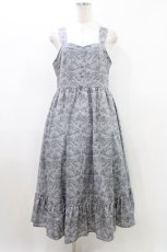 画像1: m petit by misako / MSKトワルドジュイジャンパースカート LL グレー H-26-05-23-1045-LO-SK-NS-ZH (1)