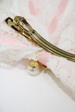 画像5: LIZ LISA / パールリボンバレッタセット  ピンク/白 H-26-05-23-1014-LO-AC-NS-ZH (5)