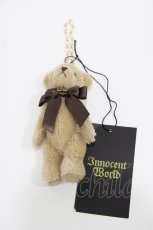 画像1: Innocent World / テディベアバッグチャーム  ベージュ H-26-05-23-1017-IW-ZA-NS-ZH (1)