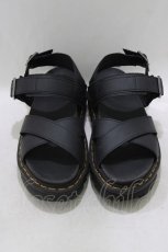 画像1: Dr.Martens （Getta Grip） / レザーストラップサンダル UK5(約24cm) ブラック H-26-05-23-059-PU-SH-KB-ZH (1)